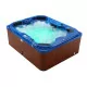 Jacuzzi spa exterior SPAtec 500B azul